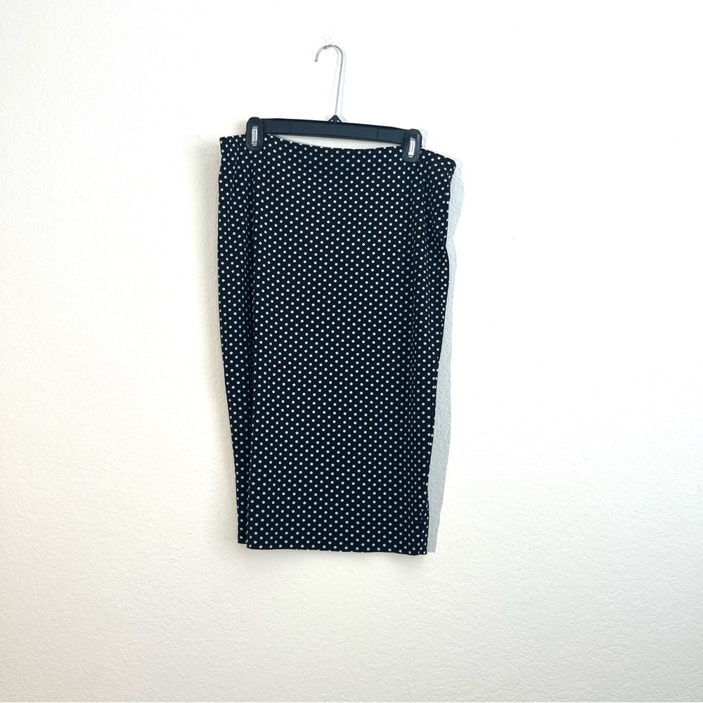 Vince Camuto Black and White Pencil Skirt